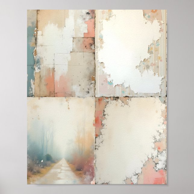 Poster Fundo de papel de parede digital (Frente)