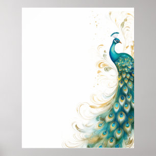 Poster Fundo de Pavão