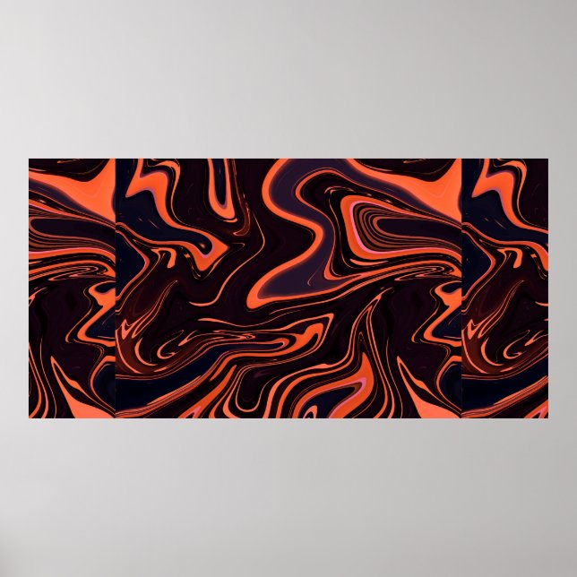 Poster Fundo de Textura de abstrato Marble (Frente)