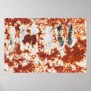 Poster fundo de textura de ferrugem grunge abstrata