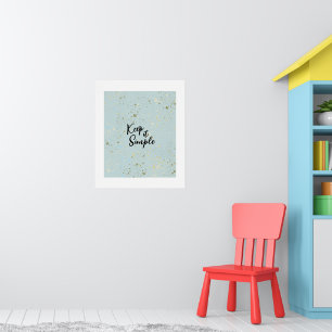 Poster Fundo de Textura de Papel Aquarela