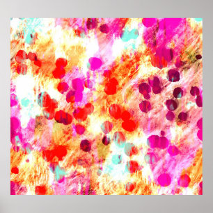 Poster Fundo de textura do ponto de cor do gradiente