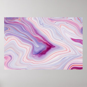 Poster Fundo de textura mármore/patas de cinza branca