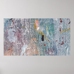 Poster fundo de tinta abstrato. Trabalho de arte feito de