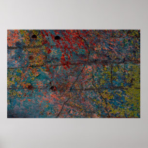 Poster fundo do abstrato multicolor grunge com resumo
