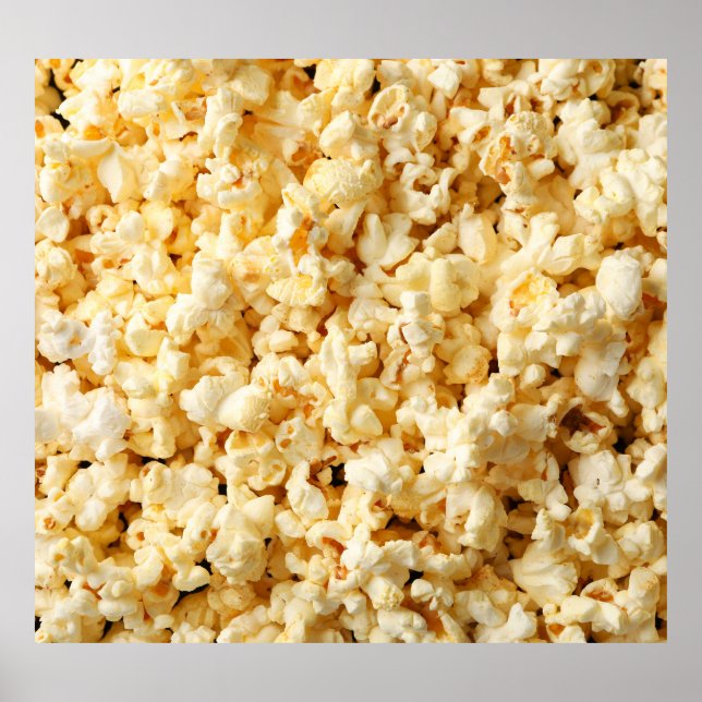 Poster Fundo do Cheio de pipoca em cinema. (Frente)