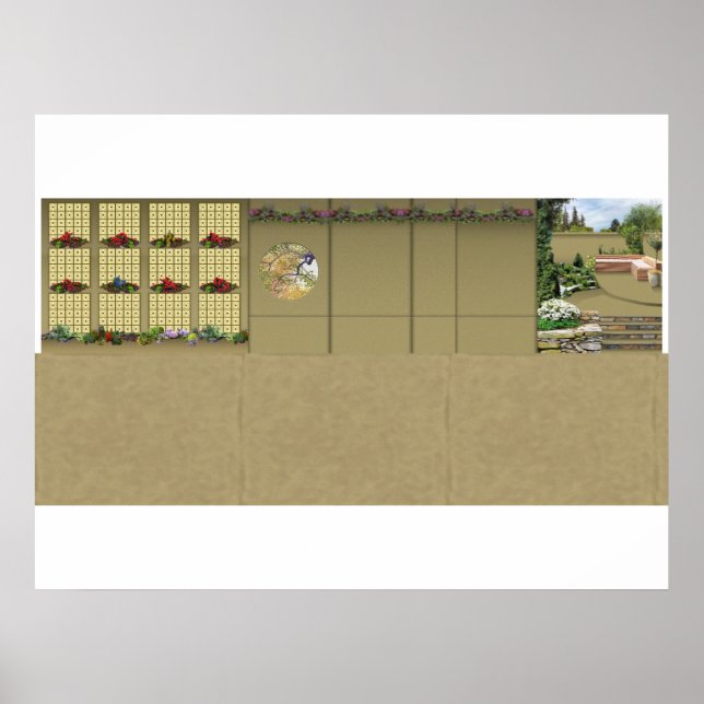 Poster fundo do diorama Rubicon 3 (Frente)