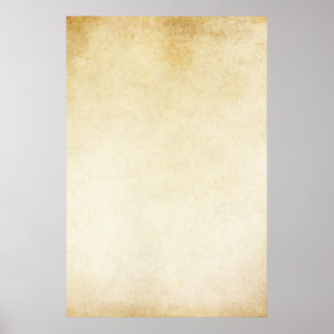 Poster Fundo do papel de pergaminho do Grunge do marfim