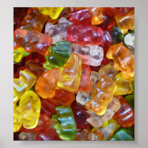 Póster Fundo dos Ursos Gummy