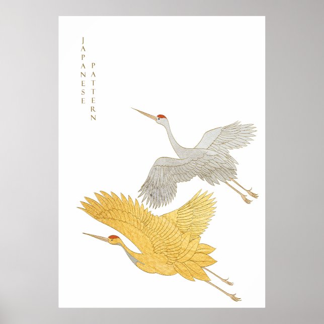 Poster Fundo japonês (Frente)