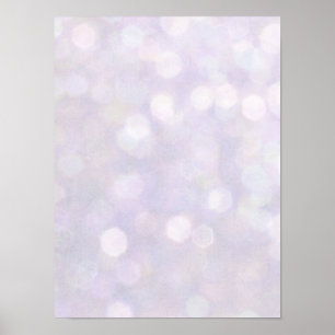 Póster Fundo - luzes de Bokeh da lavanda