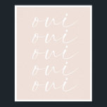 Poster Fundo Oui Oui Peach<br><div class="desc">Fundo Oui Oui Peach</div>