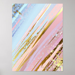 Poster Fundo Rosa Texturizado