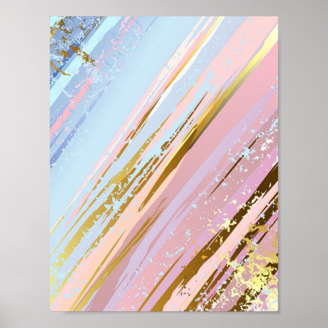 Poster Fundo Rosa Texturizado (Frente)