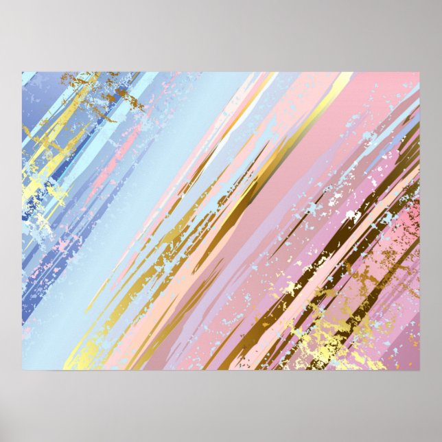 Poster Fundo Rosa Texturizado (Frente)