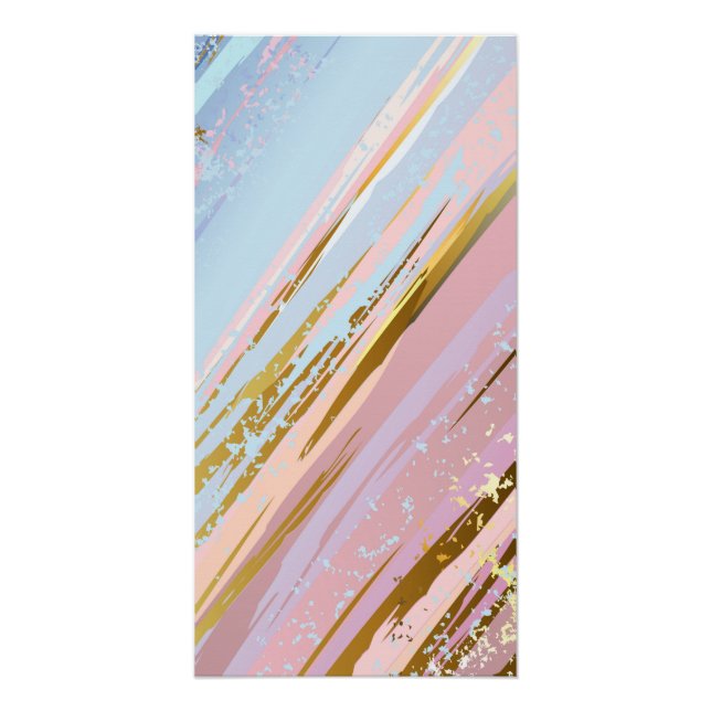 Póster Fundo Rosa Texturizado (Frente)