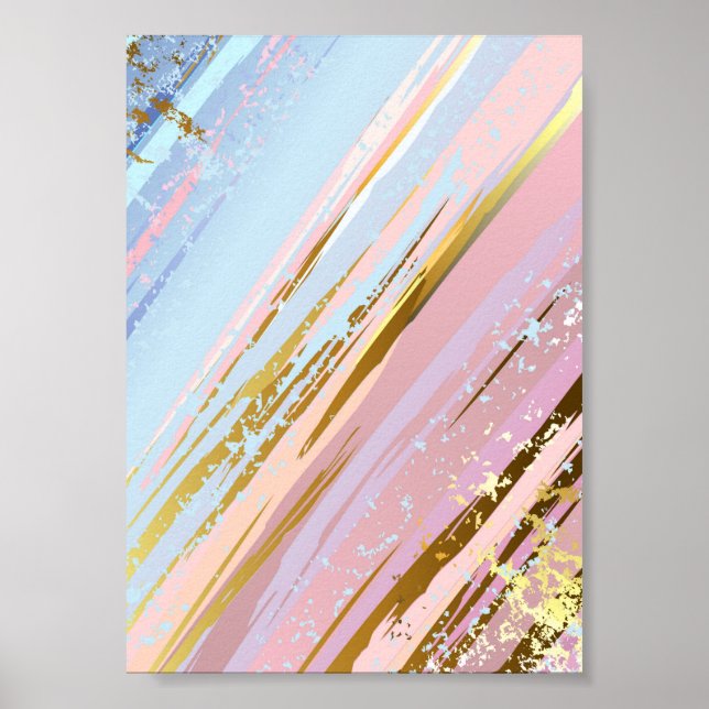 Poster Fundo Rosa Texturizado (Frente)