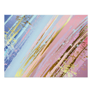 Póster Fundo Rosa Texturizado