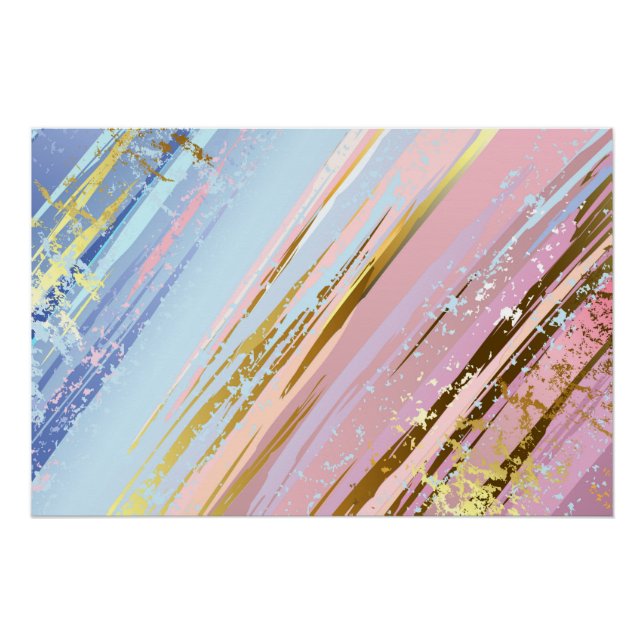 Póster Fundo Rosa Texturizado (Frente)