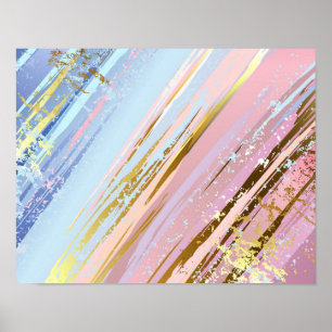 Poster Fundo Rosa Texturizado