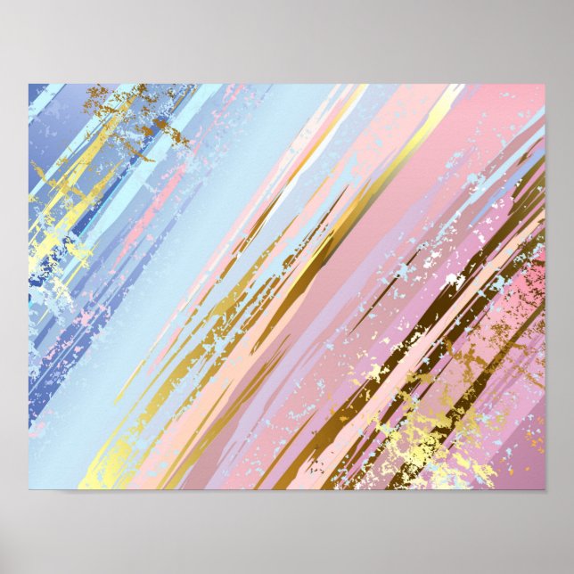 Poster Fundo Rosa Texturizado (Frente)