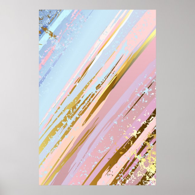 Poster Fundo Rosa Texturizado (Frente)