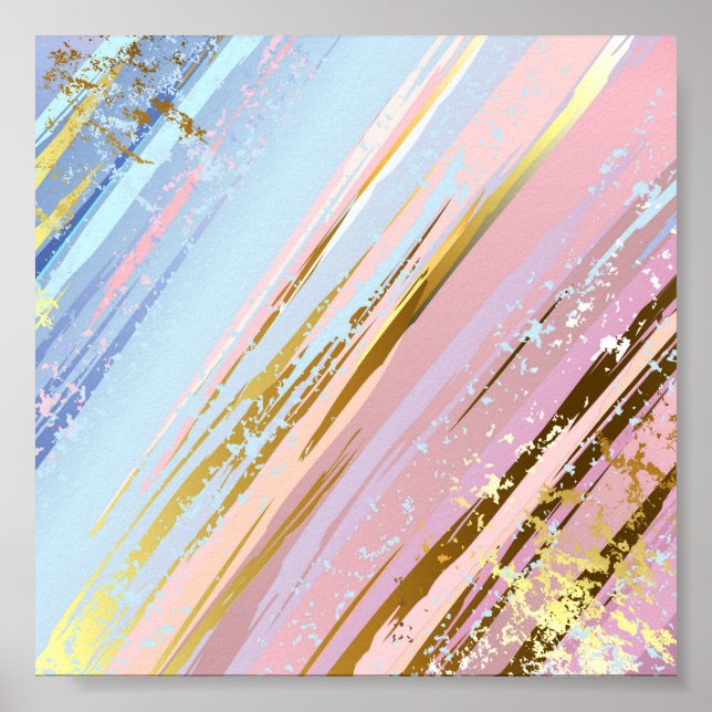 Poster Fundo Rosa Texturizado (Frente)