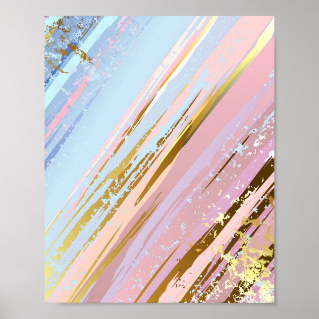 Poster Fundo Rosa Texturizado (Frente)