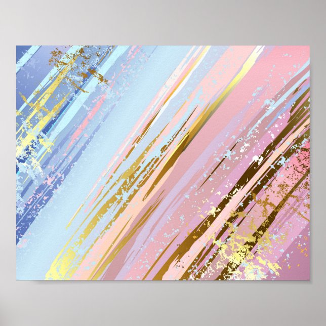 Poster Fundo Rosa Texturizado (Frente)