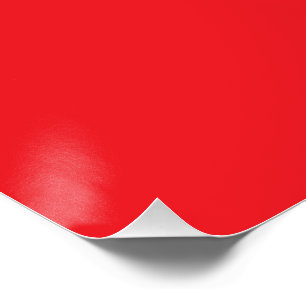 Póster Fundo Vermelho Sólido