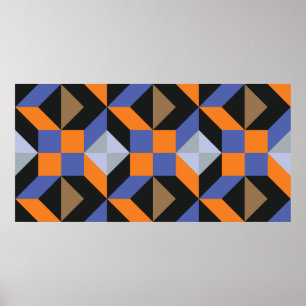Poster Fundo Vintage abstrato