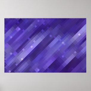 Poster Fundo violeta brilhante abstrato com glos