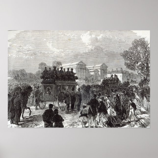 Póster Funeral do Sargento Brett (Frente)