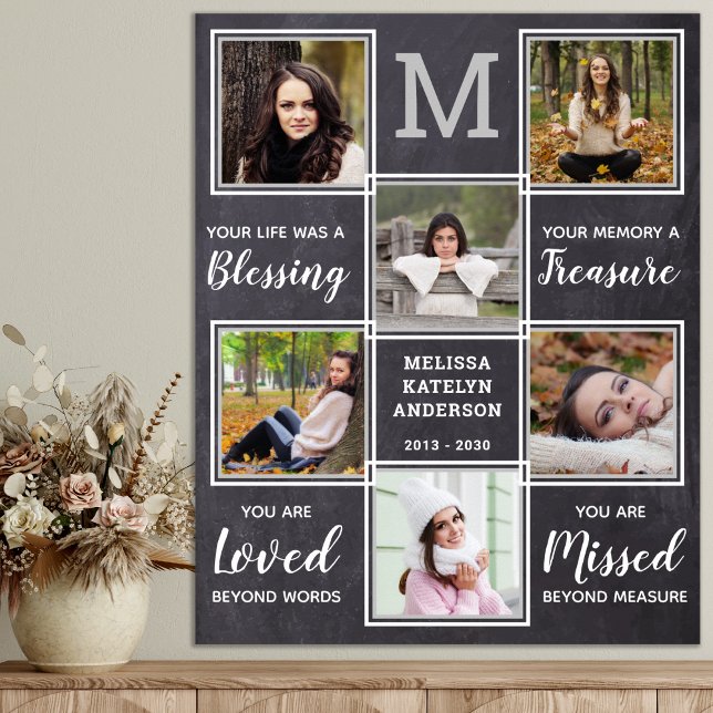 Poster Funeral No Memorial Da Colagem Fotográfica De Ador (Criador carregado)