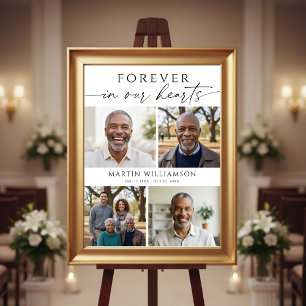 Poster Funeral Para Sempre Em Nossos Corações 4 Fotos
