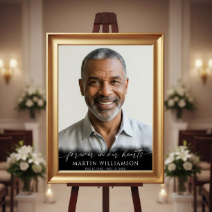 Poster Funeral Para Sempre Em Nossos Corações Foto Modern
