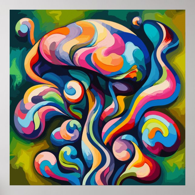 Poster Fungi Dreamscape (Frente)