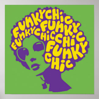 Poster Funky Elegante