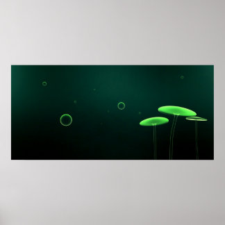 Póster Funky Fungus