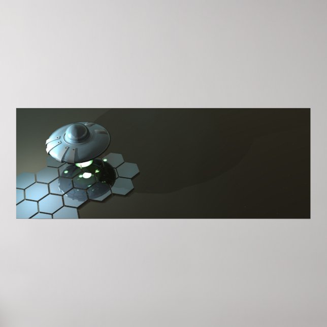 Poster Funky Saucer 2 (Frente)