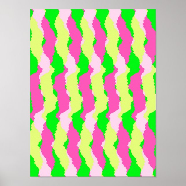 Póster Funky Stripes 2011 (Frente)