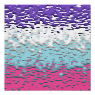 Póster Funky Trippy Ripply Groovy Multisexual Prim