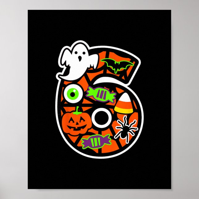 Poster Funny 67 Six Seven Meme Couple Matching Halloween  (Frente)