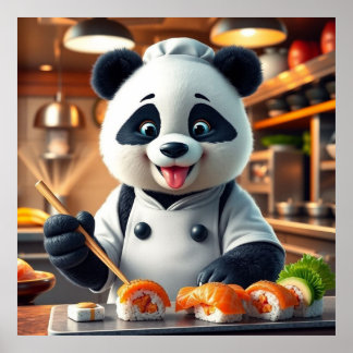 Poster Funny animal art – perfect gift for animal lovers