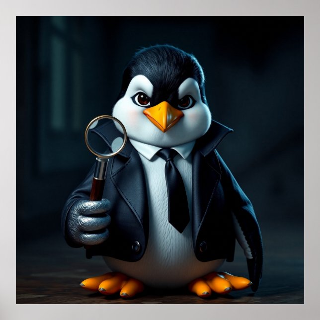 Poster Funny animal art – perfect gift for animal lovers  (Frente)