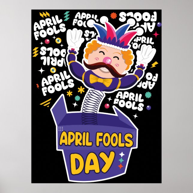 Poster Funny April Fools Day (Frente)