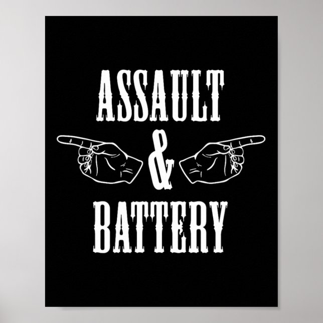 Poster Funny Ault E Bateria Bodbuilding (Frente)
