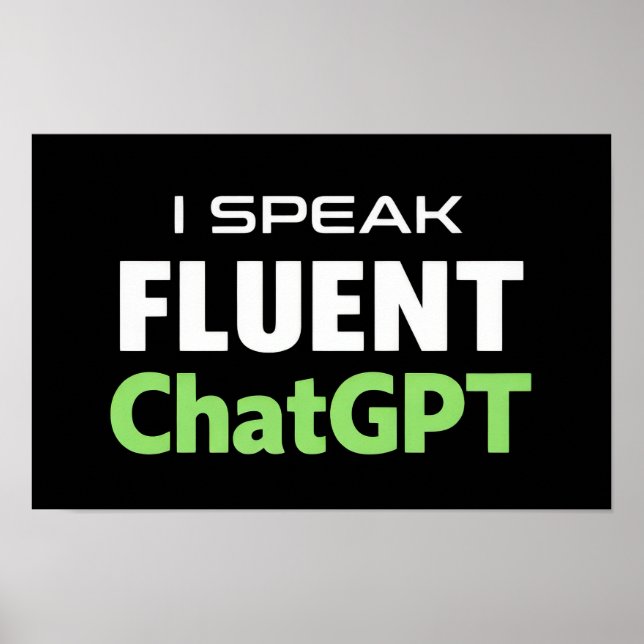 Poster Funny ChatGPT (Frente)