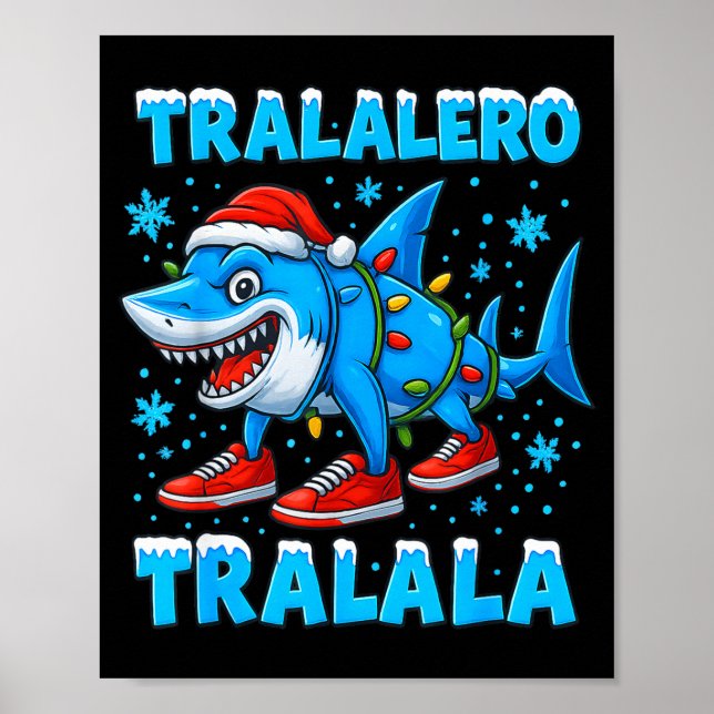 Poster Funny Christmas Italian Brain Rot For Men Women Bo (Frente)