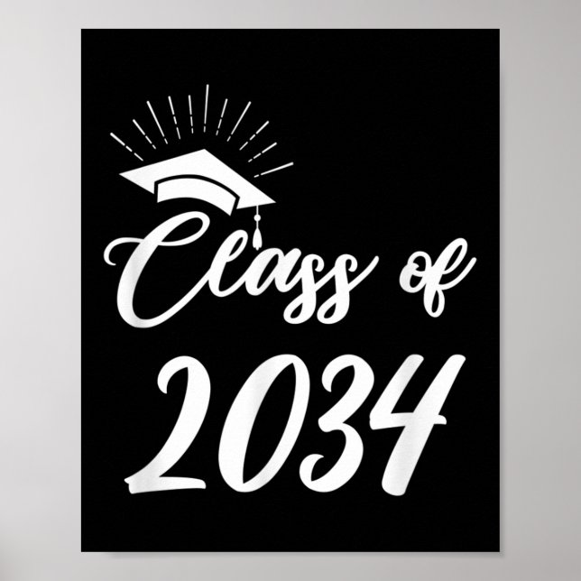 Poster Funny Cl Of 20 Grow With You 2021 2022 Graduation  (Frente)